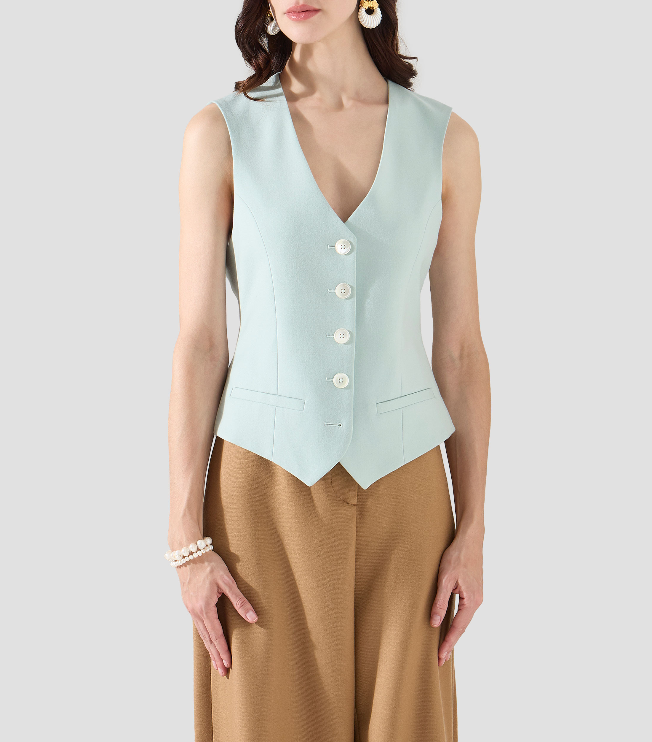 Chaleco de vestir Mujer